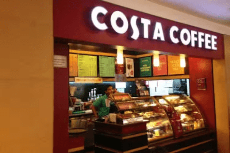 Costa coffee shop